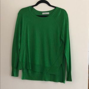 Zara Kelly green lightweight knit top size large
